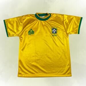Vane Sports Vintage Brazil Soccer Jersey